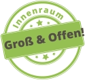 I n n e n r a u m Groß & Offen!